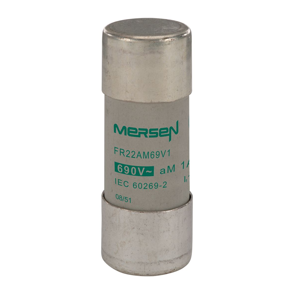 M219776 - Cylindrical fuse-link aM 690VAC 22.2x58, 1A
